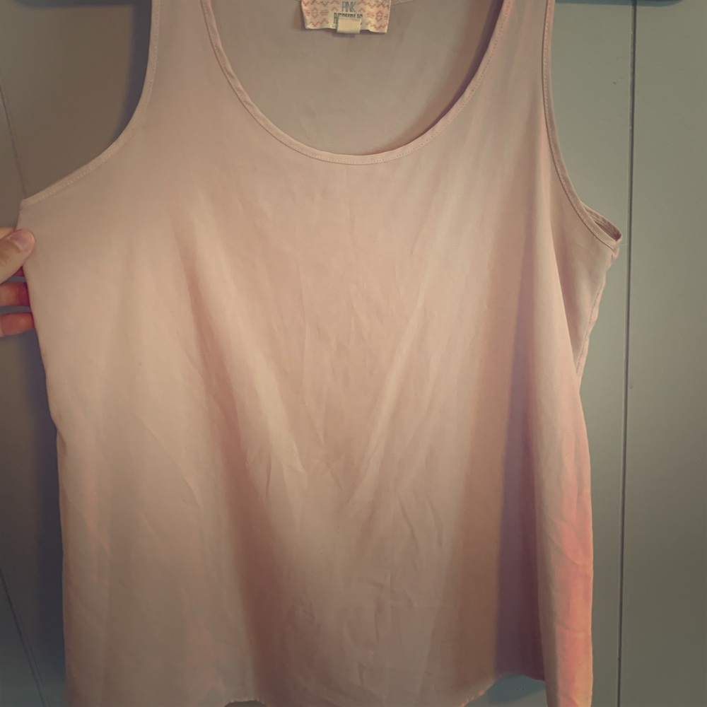 Blush pink tank